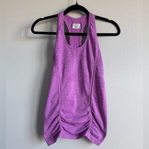 Athleta Fastest Track Purple Women's Tank Top with Hem Grips